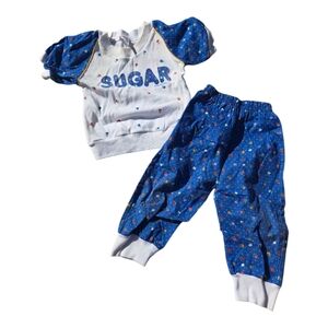 Vintage Baby 'Sugar' Outfit Set 12months